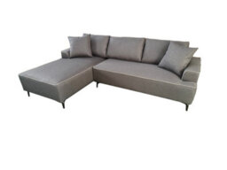 DS Living The Milano Edge 3 Seater Right Hand Corner Sofa In Grey Or Beige - thumbnail 2
