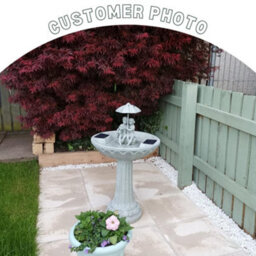 Marco Paul Solar Powered Garden Water Feature Fountains With Statues Of Girl & Boy - thumbnail 9