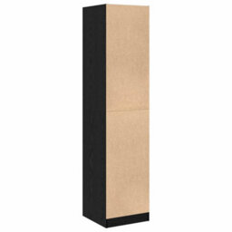 Walplus Apothecary Cabinet Black Oak 40 X 41 X 174.5 Cm Engineered Wood - thumbnail 8