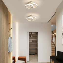 Pheashine Sleek Led Ceiling Light Square 24W Neutral Light 2 Pack - thumbnail 2