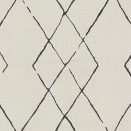 Livabliss Freud-Modern Ivory Black High Pile Living Dining Bedroom Rug 160 X 213 Cm Easy Care, Non Shedding - thumbnail 7