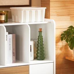 Sobuy Str11-Nw, Home Office Bookcase Standing Shelf Storage Shelf File Cabinet Storage Cabinet,w72Xd30Xh109.7 - thumbnail 6