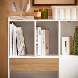 Sobuy Str11-Nw, Home Office Bookcase Standing Shelf Storage Shelf File Cabinet Storage Cabinet,w72Xd30Xh109.7 - thumbnail 4