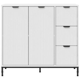 Walplus Sideboard With Drawer White 89.5 X 33 X 82 Cm Engineered Wood - thumbnail 6