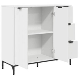 Walplus Sideboard With Drawer White 89.5 X 33 X 82 Cm Engineered Wood - thumbnail 5