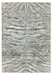 Grey Modern Easy To Clean Animal Rug For Dining Room Bedroom And Living Room-120Cm X 170Cm - thumbnail 1