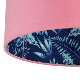 First Choice Lighting Flamingo - Velvet Pink Flamingo 30Cm Pendant Or Table Lamp Shade - thumbnail 5