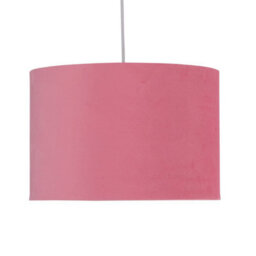 First Choice Lighting Flamingo - Velvet Pink Flamingo 30Cm Pendant Or Table Lamp Shade - thumbnail 2