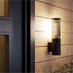 Loops 2 Pack Sleek Modern Black Wall Light For Indoor Minimalist Home Decor - thumbnail 3