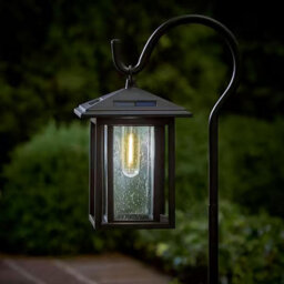 Taylor & Brown 2 Pack Solar Hanging Lights, Outdoor Waterproof Garden Lanterns With Hooks For Patio, Yard, Pathway - thumbnail 3