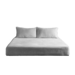 Teddy Fitted Sheet 30Cm Extra Deep Soft Cuddly Soft Touch Bedding White - thumbnail 2