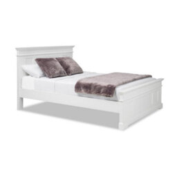Statement Furniture Gainsborough White Wooden King Size Bed Frame 5Ft Hamptons Style - thumbnail 2