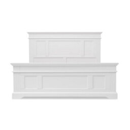Statement Furniture Gainsborough White Wooden King Size Bed Frame 5Ft Hamptons Style - thumbnail 5