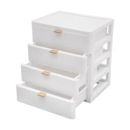 4 Drawer Desktop Storage Box Desk Organizer - thumbnail 5