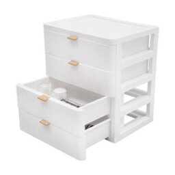 4 Drawer Desktop Storage Box Desk Organizer - thumbnail 4