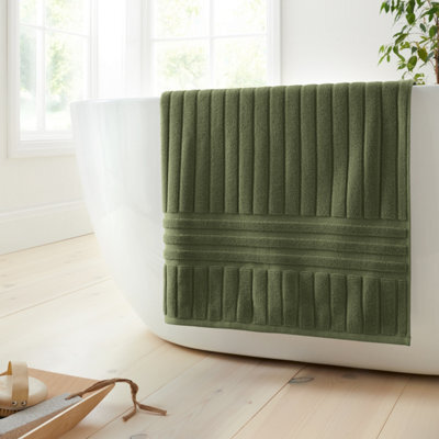 Bianca Hotel Cotton 70X127Cm Bath Towel Olive Green - image 1