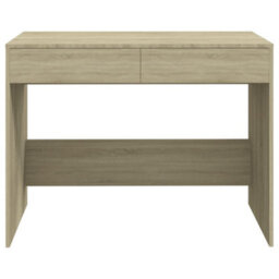 Vidaxl Desk Sonoma Oak 101X50X76.5 Cm Engineered Wood Desks - thumbnail 5