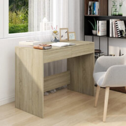 Vidaxl Desk Sonoma Oak 101X50X76.5 Cm Engineered Wood Desks - thumbnail 1