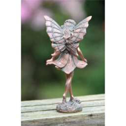 Magical Fairy Home Decor Ornament Bronze Effect Garden Angel Statue Gift - thumbnail 2
