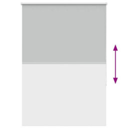 Walplus Light Grey Blackout Roller Blind 110X150 Cm, Fabric Width 105.7 Cm, Polyester - thumbnail 9