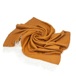 Luxury Living 100% Acrylic Throw - 150Cm X 125Cm - Cinnamon - thumbnail 3