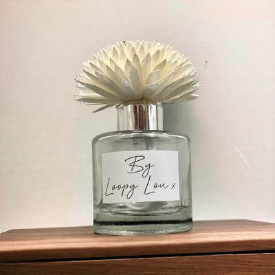 60 Second Makeover Limited Deep Sea Luxury Flower Diffuser Highly Fragranced Scented Glass With Flower