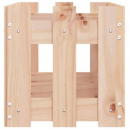 Berkfield Garden Raised Bed With Fence Design 150X30X30 Cm Solid Wood Pine - thumbnail 6