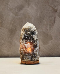 Orsina Grey Natural Salt Lamp,reduce Stress Salt Lamp Grey,hassle-Free Care Himalayan Saltlamps - thumbnail 3