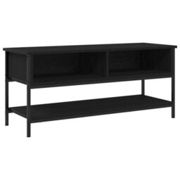 Walplus Tv Cabinet Black Oak 100 X 35 X 45 Cm Engineered Wood - thumbnail 2