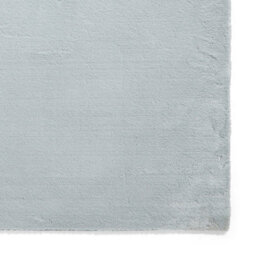 Bay Light Blue Modern Plain Shaggy Washable Rug By Think Rugs-160Cm X 230Cm - thumbnail 4