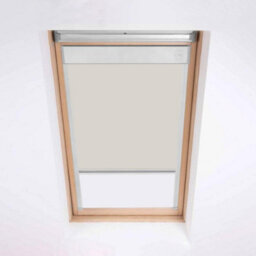Classic Roof Blind  Window Code (P01C) Cream For Keylite Roof Windows, Blackout Blind - thumbnail 1