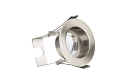 Luminosa Lighting Luminosa Led Fire Rated Downlight Recessed Insulation Guard / Gu10 Holder Satin Nickel Ip65 - thumbnail 5