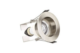 Luminosa Lighting Luminosa Led Fire Rated Downlight Recessed Insulation Guard / Gu10 Holder Satin Nickel Ip65 - thumbnail 2