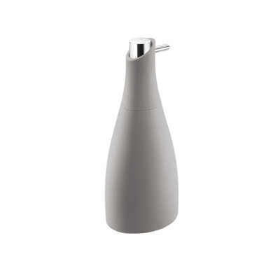 Cosmic Soap Dispenser, 300Ml,  Matt Grey, Unique Design, Soft-Finish Coating, Saku Collection - image 1