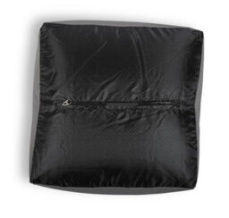 Littens Cream Rabbit Faux Fur Striped Square Footstool Ottoman Pouffe Bean Bag 45Cm X 45Cm X 25Cm - thumbnail 5