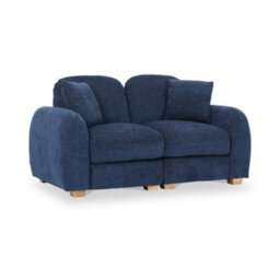 Cloud Deep Blue 2 Seater Sofa - Fully Assembled By Roseland Furniture - thumbnail 2