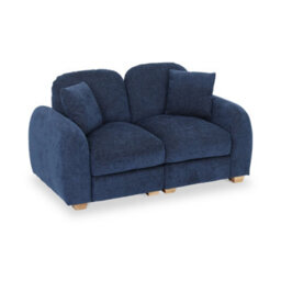 Cloud Deep Blue 2 Seater Sofa - Fully Assembled By Roseland Furniture - thumbnail 3