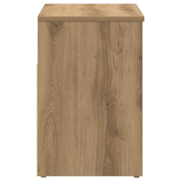 Vidaxl Shoe Bench Artisan Oak 60X30X45 Cm Engineered Wood - thumbnail 6
