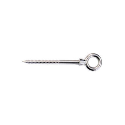 Kookaburra Silver Stainless Steel Eyebolt Screw Shade Sail Fitting Garden Patio Fixing Accessory - image 1
