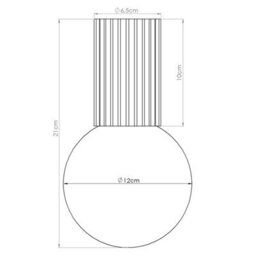 Sollux Lighting Halo Aluminum/glass Sage 1 Lights Modern Ceiling Lamps - thumbnail 9