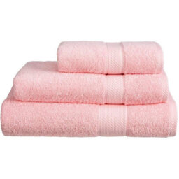 Just So Home Turkish Cotton Towels Pack Of 2 (Pink, Hand Towel)