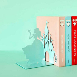 Balvi Bookend Decorative Princess Fairy Tale Princess Castle Turquoise Upright Book Ends For Shelves - thumbnail 8