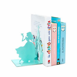 Balvi Bookend Decorative Princess Fairy Tale Princess Castle Turquoise Upright Book Ends For Shelves - thumbnail 4