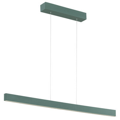 Luminosa Lighting Luminosa Balans Bar Pendant Ceiling Light Green 4725Lm 3000K - image 1