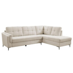 Home Detail Rose Right-Hand Facing Corner Sofa, Beige Linen - thumbnail 3