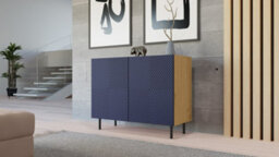 Kama 2K Sideboard Artisan Oak Navy - thumbnail 6
