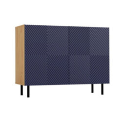 Kama 2K Sideboard Artisan Oak Navy - thumbnail 1