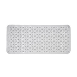 Croydex Ag181422 Hygiene-N-Clean Anti-Mircobial Medium Natural Rubber Bath Mat, 34 X 74 Cm, White - thumbnail 3