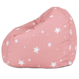 icon Kids Starry Skies Bean Bag Chair Pink Childrens Bean Bags - thumbnail 5