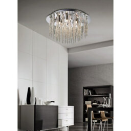Luminosa Lighting Luminosa Tropez Wall Lamp 2 Light G9 Polished Chrome/glass - thumbnail 4